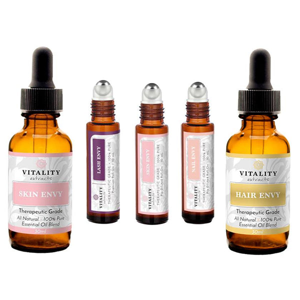 Vitality Extracts Essential Oils - Why get 1 when you can get 3! Shop our  Hair envy essential oil (3 pack) today & SAVE! Click the link to shop