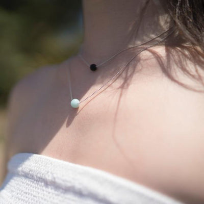Pure Diffuser Necklace - Amazonite