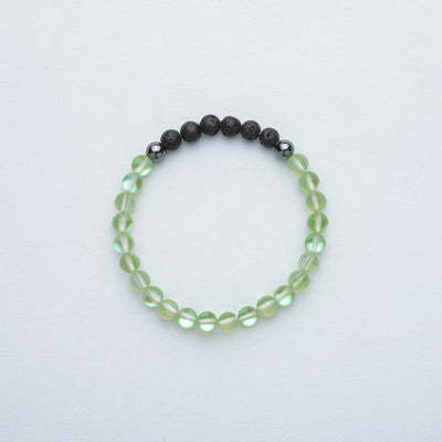 Glow Glass Diffuser Bracelet (Green)
