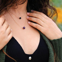 Pure Diffuser Necklace - Amethyst