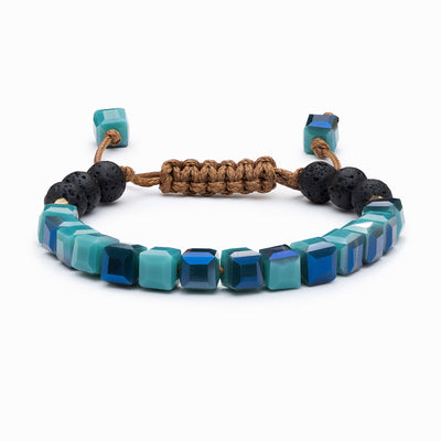 Kids Glass Diffuser Bracelet (Jade)