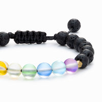 Glow Glass Chakra Kids Adjustable Bracelet