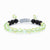 Kids Glow Glass Adjustable Bracelet (Green)