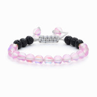 Kids Glow Glass Adjustable Bracelet (Pink)