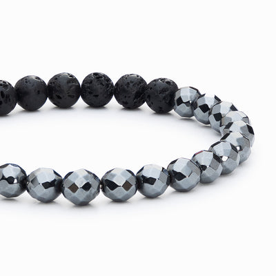 Hematite Bracelet  Magnetic Beads for Health and Style