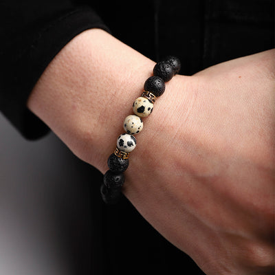 Dalmatian Diffuser Bracelet