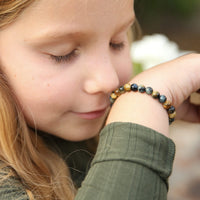 Fearless & Confident Bracelet, Tiger's Eye for Kids