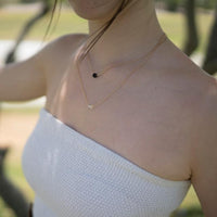 Pure Diffuser Necklace - White Crystal